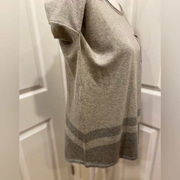 Smartwool Akamina Crew Neck Sweater Gray Pocket Knit Causal in perfect condition - Picture 4 of 11